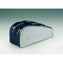 Tennistasche- Signum Pro - 8-Racketbag - silver/black