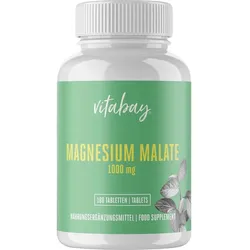 Magnesium Malate 1000 mg Vegan Hochdosiert 180 ST