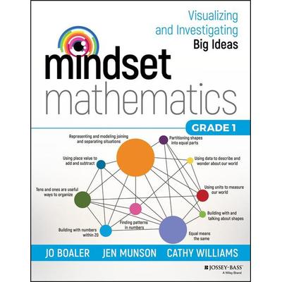 Mindset Mathematics: Visualizing and Investigating Big Ideas, Grade 1, Taschenbuch von Cathy Williams,Jen Munson,Jo Boaler, John Wiley & Sons Inc,
