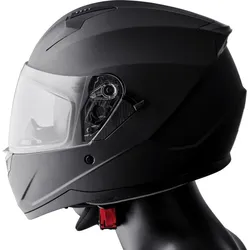 GMS-Moto Hexago, Integralhelm - Schwarz - M