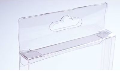 ClearBags "Crystal Clear Hanging Boxes 4 1/2"" x 1"" x 5 7/8"" 25 pack"