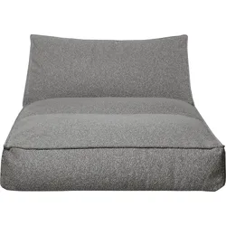Stay Bouclé Gartenliege 116 x 180 cm dunkelgrau