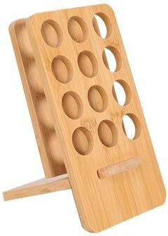 Shop Station Wooden Essential Oil Holder And Display Rack For Bottles a