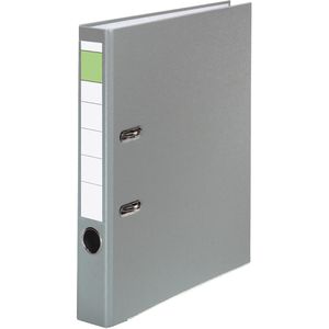 Falken Ordner 10078319, PP, A4, 5cm, Kunststoffordner, grau