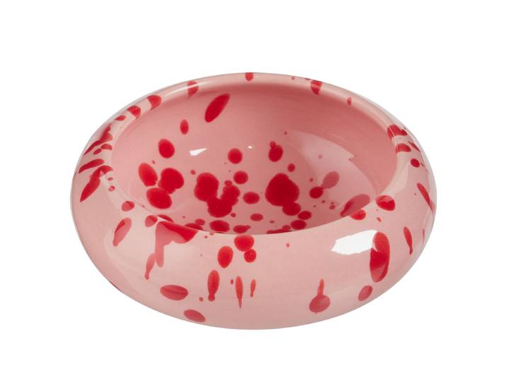 Dipschale BOOGY SPLASH 9 x 3 x 9cm Pink/Pink