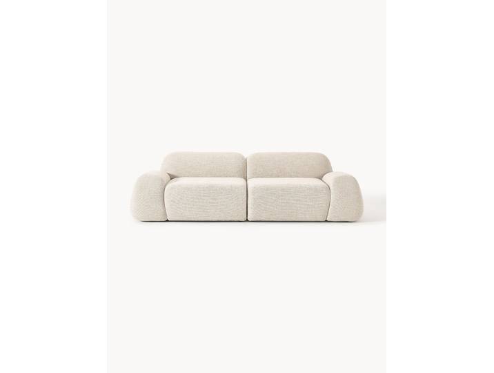 Modulares Bouclé-Sofa Wolke (3-Sitzer)