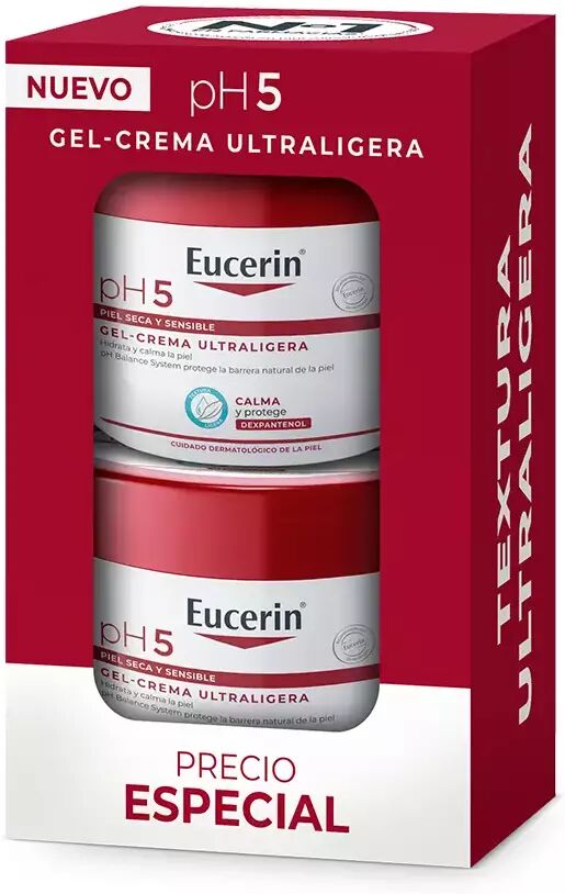 Eucerin Ph5 Gel-Crema Ultraligera Pack 2 x 350 ml