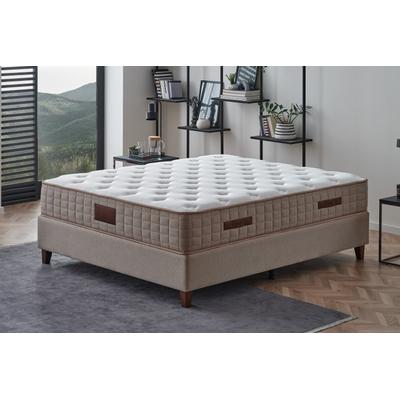 Taschenfederkernmatratze YATAS BEDDING "Matratze Federkernmatratze Matratze 90x200 cm atmungsaktiv", beige, B:180cm H:30cm L:200cm, Obermaterial: 100% Polyester, Matratzen, Taschenfederkernmatratze, Majestät Premium Rückentlastung, ergonomisch,...