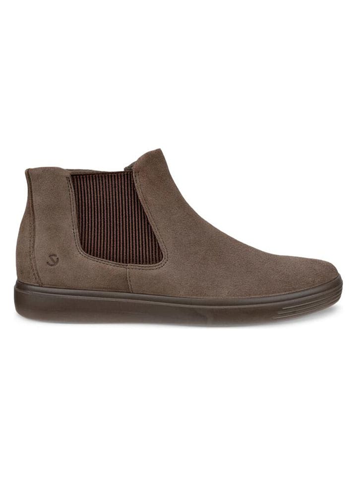 Ecco Leder-Boots "Classic" in Braun - 37