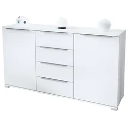 SIDEBOARD Linio Weiß matt