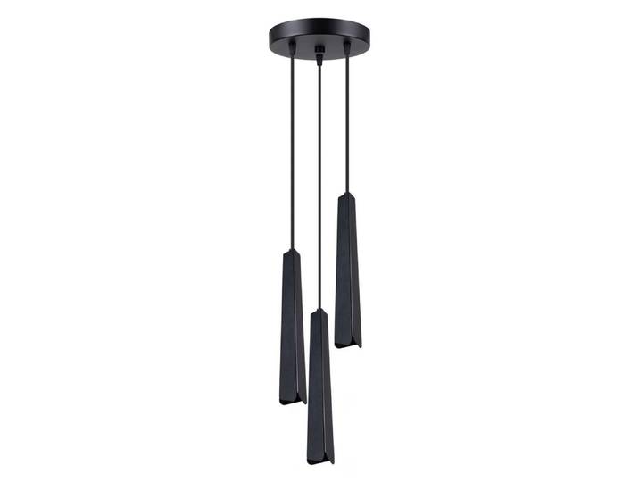 Lampe suspendue PRYSM 3P noir 3xG9 8W acier 120x19.5x19.5cm Sollux Lighting