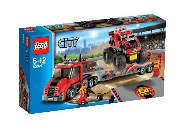 Lego Monstertruck-Transporter