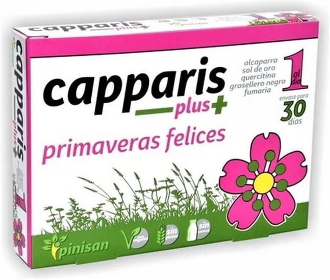 Pinisan Capparis Plus Primaveras Felices 30 Caps