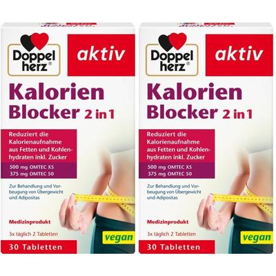 Doppelherz Kalorien Blocker 2in1 Tabletten Doppelpack 2x30 St