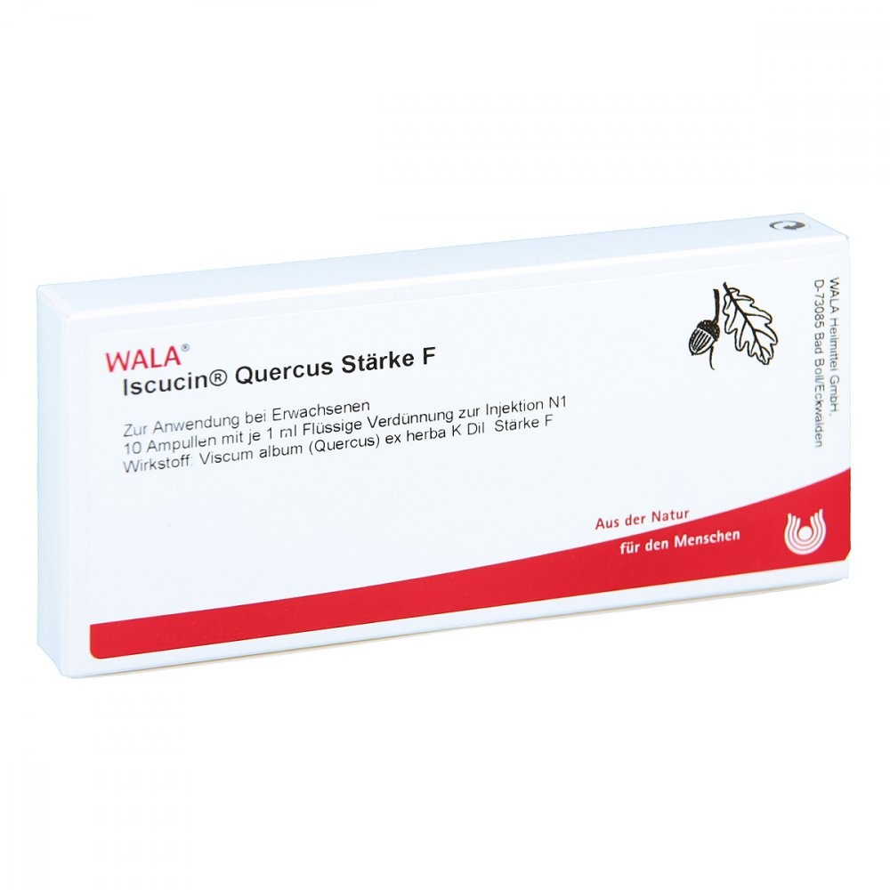 WALA Heilmittel GmbH Iscucin Quercus Stärke F Ampullen 03083446