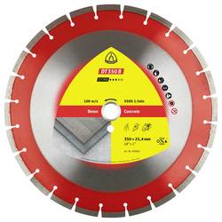Klingspor 339830 DT 350 B Extra Diamanttrennscheibe Durchmesser 350 mm Bohrungs-Ø 25.4 mm Beton 1 St.
