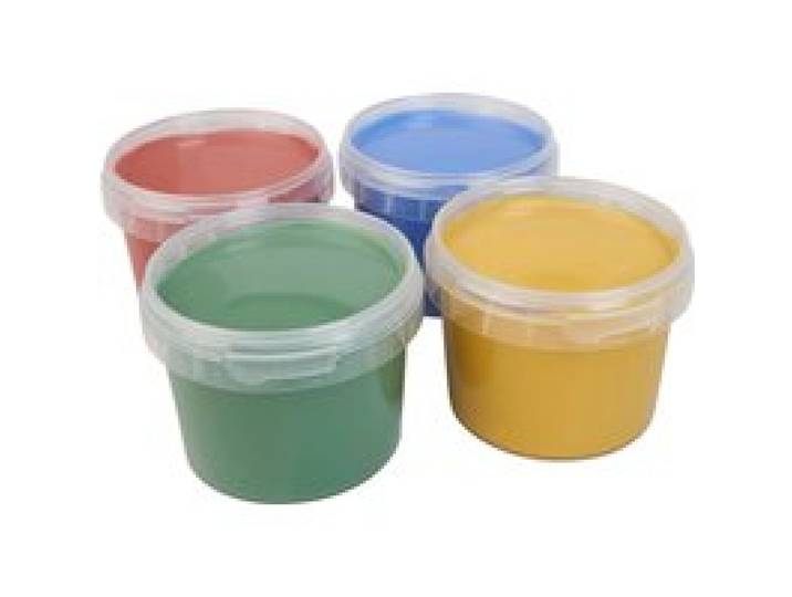 Fingermalfarbe 4 Farben