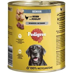 Pedigree Senior Huhn in Pastete 12x800 g