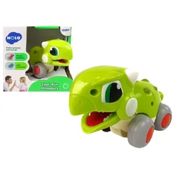 Dinosaurier auf Rädern Grüne Figur