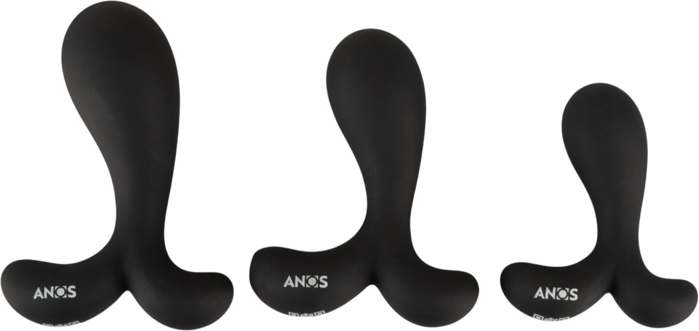 ANOS - Black Anal Training Plug Set