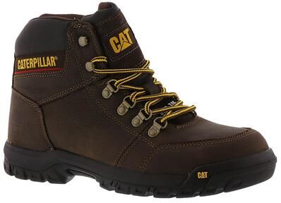 Caterpillar Outline ST - Mens 13 Brown Boot Medium
