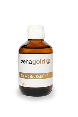 Senagold Naturheilmittel GmbH KOLLOIDALES GOLD 5 ppm flüssig 200 ml 16364164