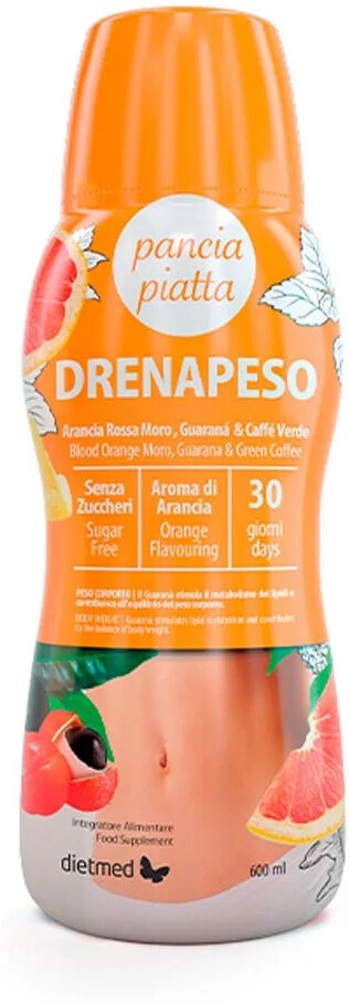 DIETMED ITALIA Srl Drenapeso Pancia Piatta, 600 ml