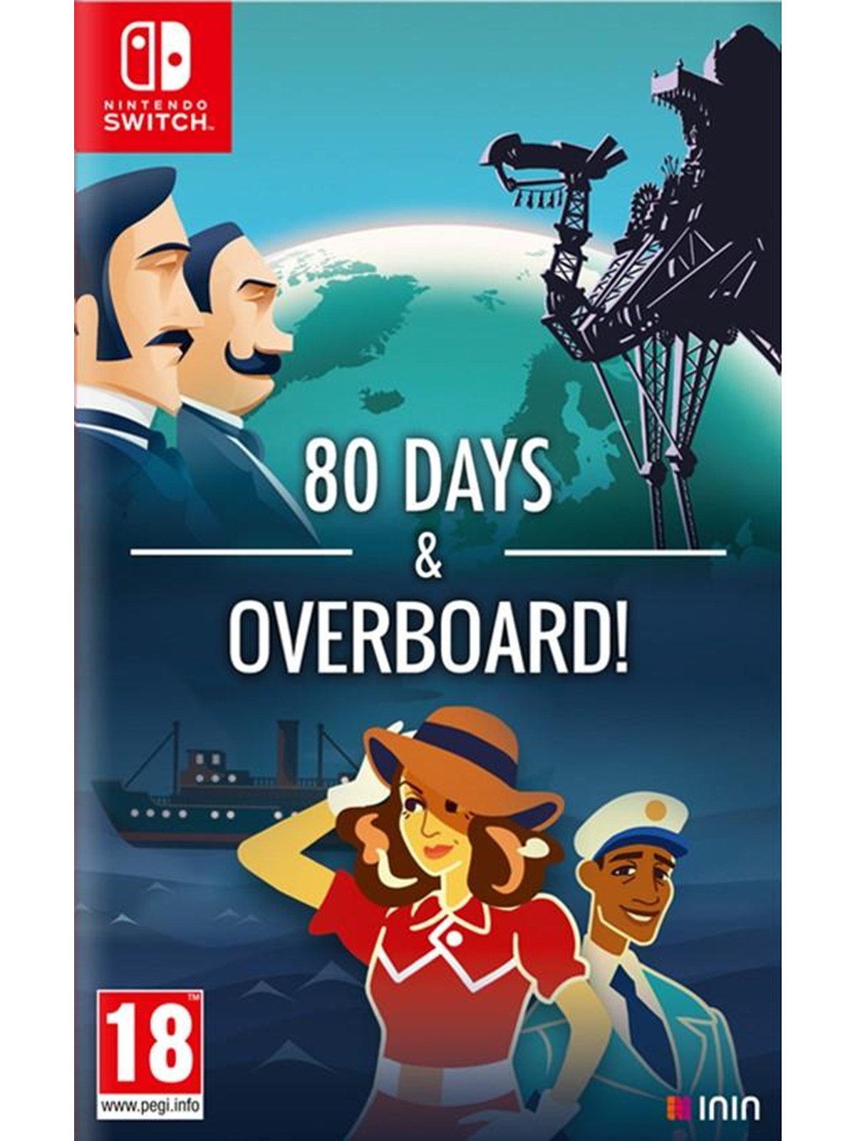 80 Days & Overboard! - Nintendo Switch - Abenteuer - PEGI Unknown