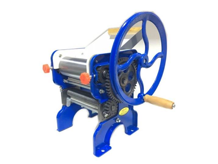 Machine à pétrir la pâte Double face manuelle 150-2/150-4, Machine de pressage de pâte domestique en acier inoxydable