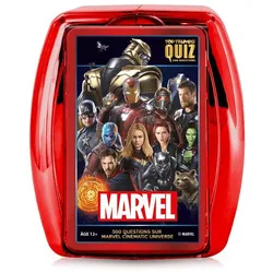 Winning Moves Quiz Marvel Cinematic Universe Kartenspiel Party (Französisch, Spanisch)