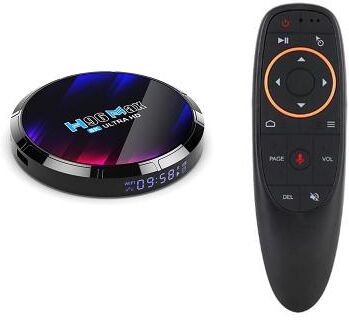 LightInthebox Android 13.0 TV Box H96 Max, RK3528 Quad-Core 8K UHD Smart Streaming Media Player, WiFi 6 Dual 2.4G/5G, BT, 3D, OTA, Support Airplay/DLNA/Miracast
