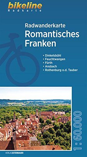 Esterbauer - Radwanderkarte Romantisches Franken, wetterfest/reißfest (bikeline Radwanderkarte) - Preis vom 09.10.2026 07:28:09 h