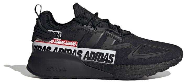 adidas ZX 2K Boost Bold Logo Graphic Black - EU 38 2/3