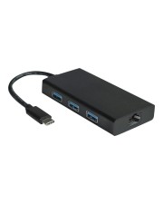 VALUE USB 3.1 Gen 2 Type-C 1000Mbit/s Schwarz Schnittstellenhub Ethernet (12.99.1109)
