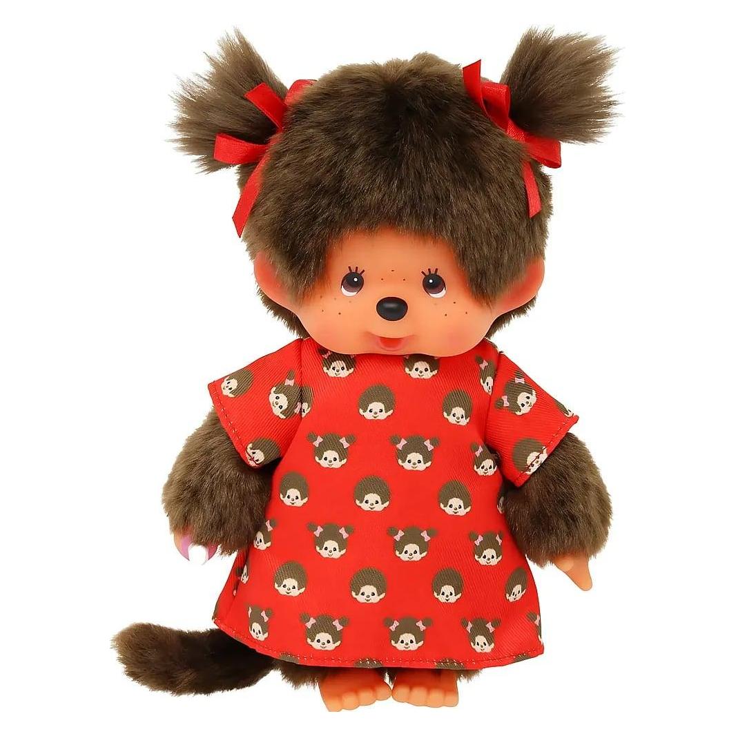 Magni Monchhichi Mädchen 20cm mit Monchhichikleid (20 cm) (221295)