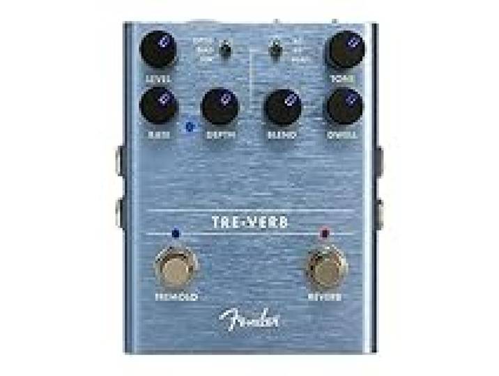 Fender Tre-Verb Pédale Réverbération & Tremolo Numérique Guitare