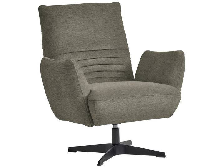 Dieter Knoll Sessel, Graubraun, Metall, 60x94x86 cm, Stoffauswahl, Wohnzimmer, Sessel, Sessel