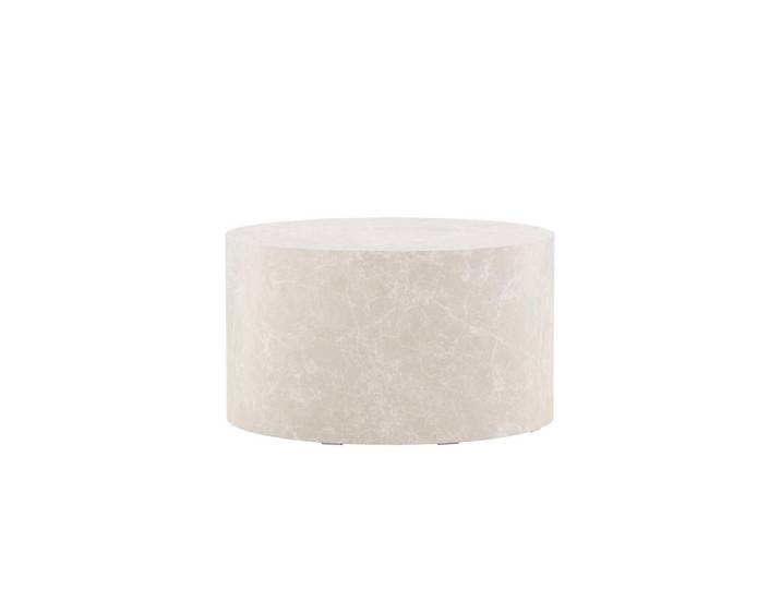 Livetastic Couchtisch, Beige, Holz, Pappel, rund, 80x45x80 cm, Holzmöbel, Holztische, Wohnzimmertische Holz, Couchtische Holz