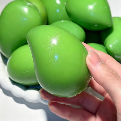 JoyToys Color Changing Mango Stress Ball Crunchy ASMR Fidget Toy For Sensory Stress Relief Toy 1pcs