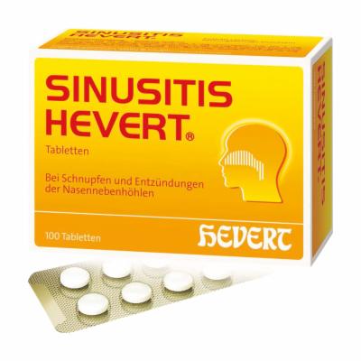 Hevert-Arzneimittel GmbH & Co. KG SINUSITIS HEVERT SL Tabletten 100 st 02785005