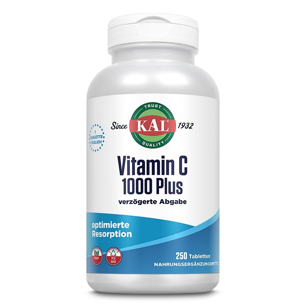 Supplementa GmbH KAL Vitamin C 1000 Plus Retardtabletten 15880343