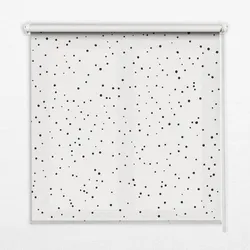 INNENROLLO - Fensterrollo - Rollo - 100x100 cm - Punkte