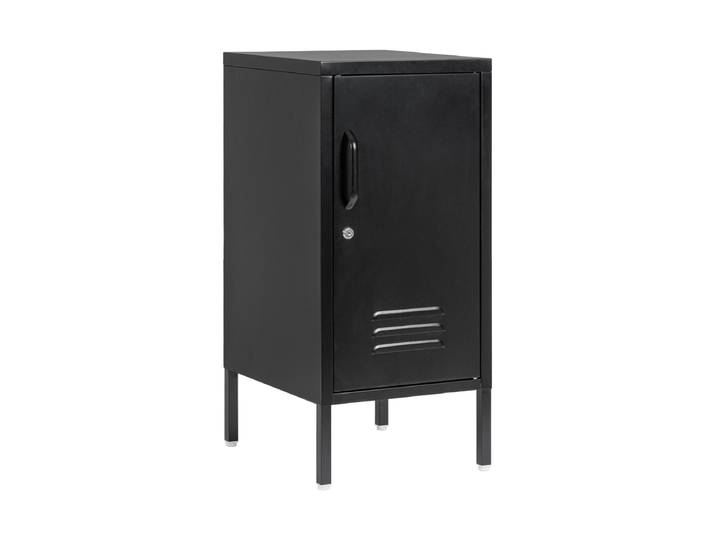 Nachttisch „Cambridge“ aus Metall Schwarz Bizzotto
