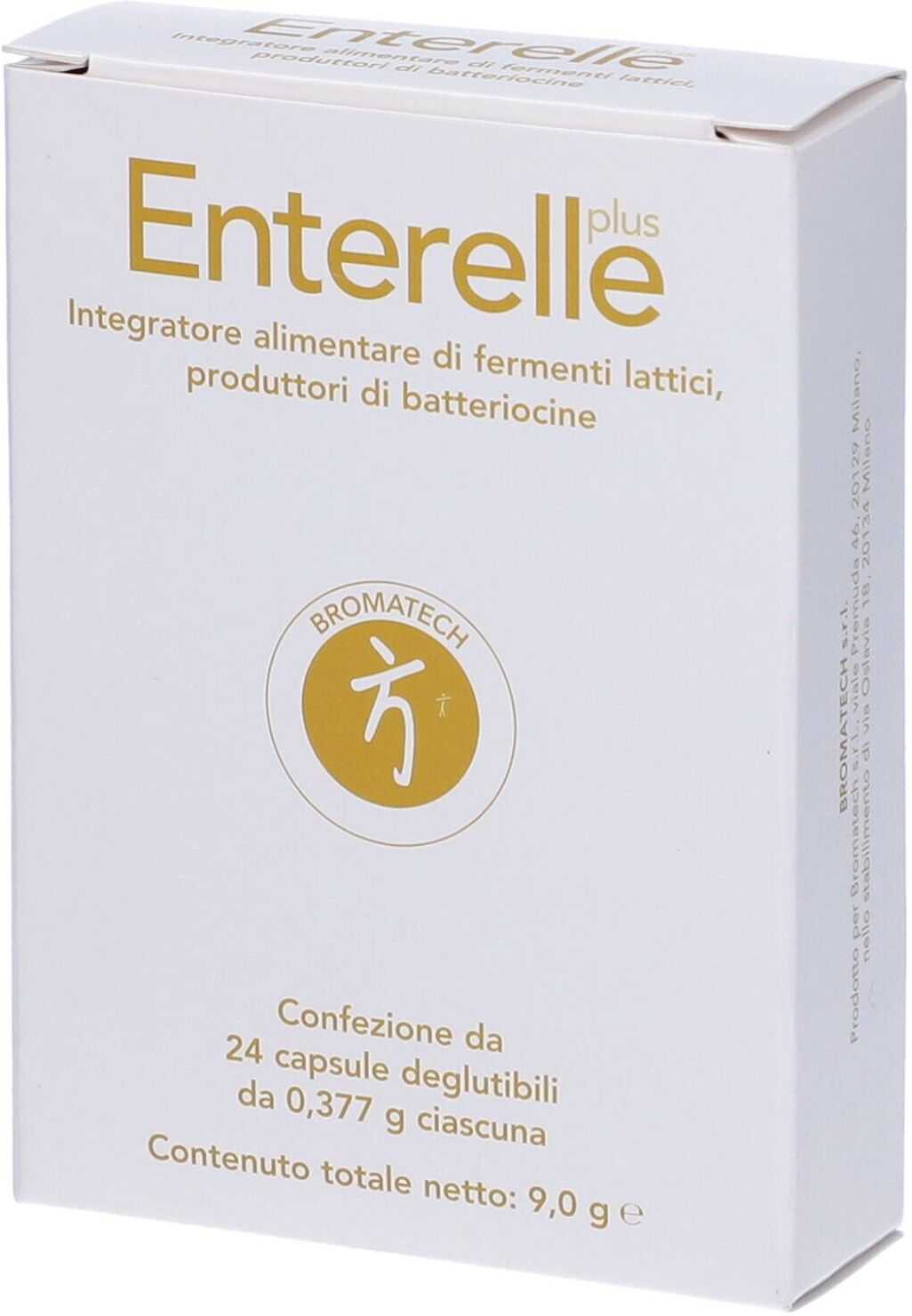 BROMATECH Srl Enterelle Plus, 24 capsule