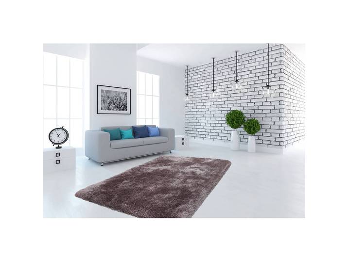 Hochflorteppich Cosy 120 x 170cm Grau/Grau