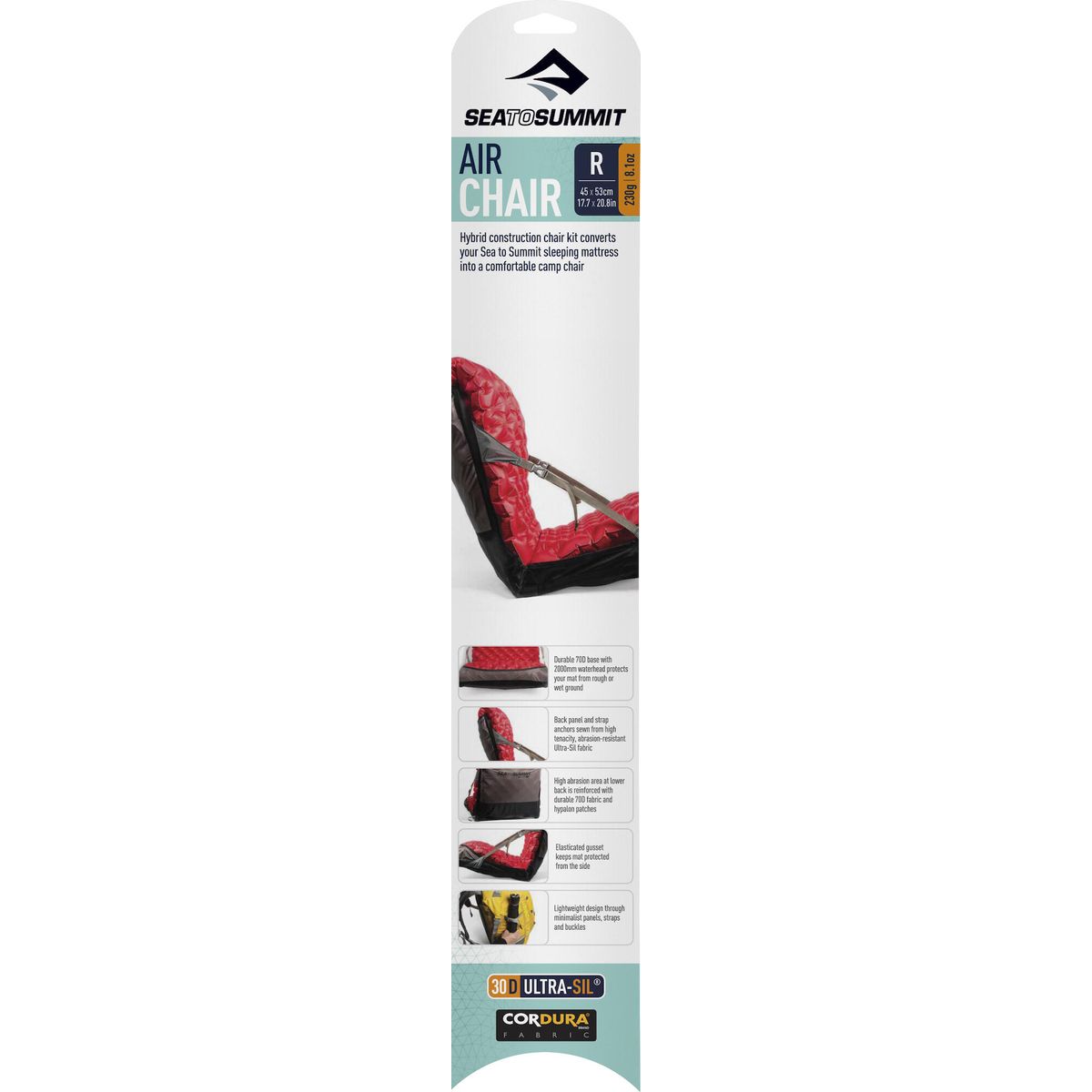Sea to Summit Air Chair grey Regular AMAIRCR