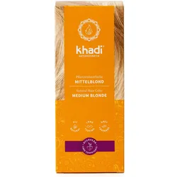 100g khadi Pflanzenhaarfarbe Mittelblond