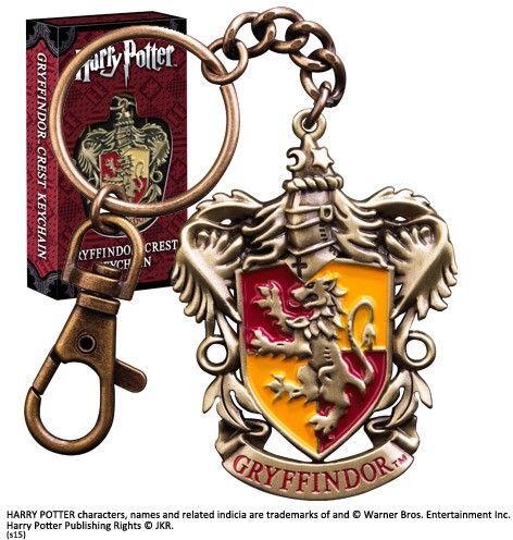 Pyramid (Colourful Crest Gryffindor) PVC Avaimenperä
