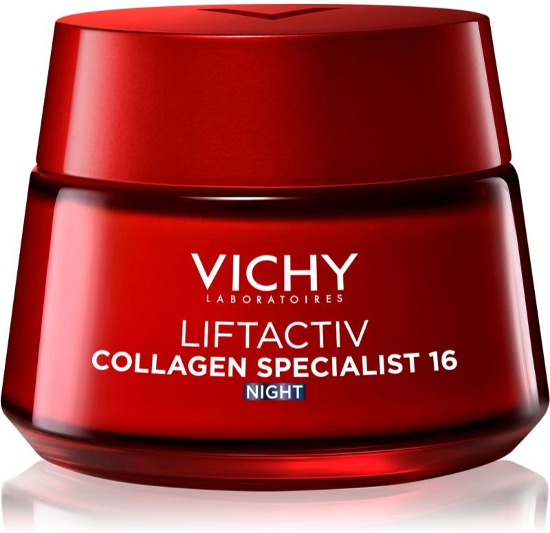 Vichy Liftactiv Collagen Specialist 16 Night Straffende Anti-Falten-Nachtcreme 50 ml