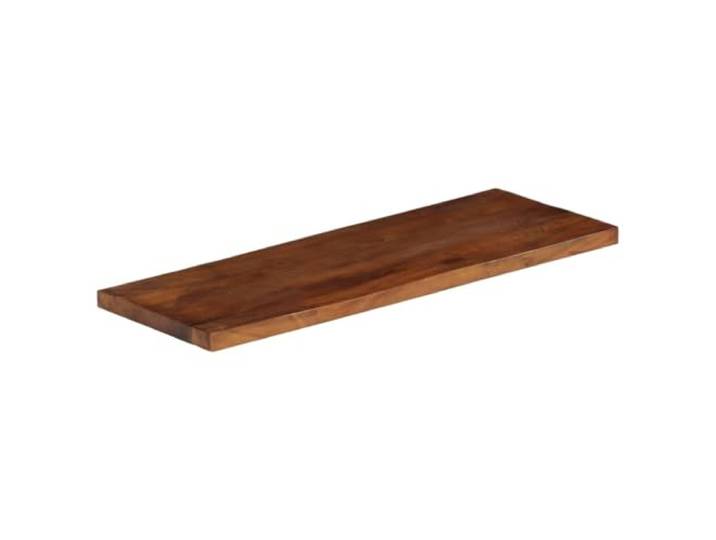 GFDWPUY Tischplatte 90x40x3,8 cm Rechteckig Altholz Massiv Handgefertigt, Rustikales Design, Vielseitig Kombinierbar, Leicht Zu Reinigen